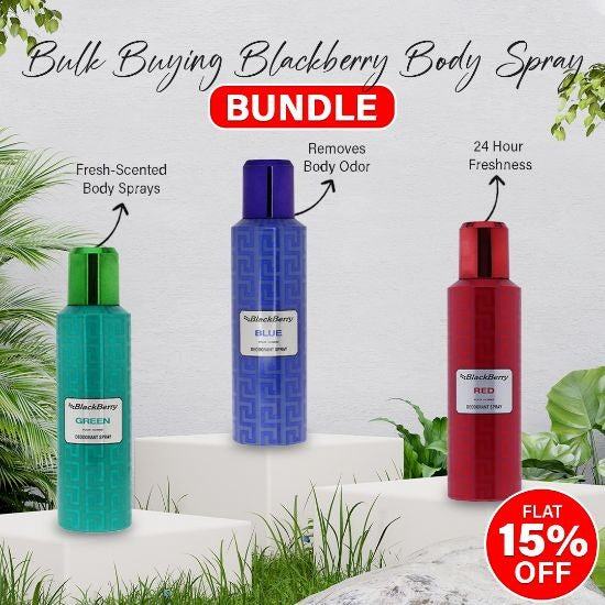Blackberry Body Spray Collection by Hemani (175ml)
