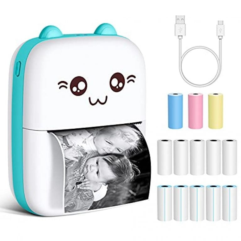 Mini Printer Portable, Mini Thermal Printer, Mini Pocket Printer