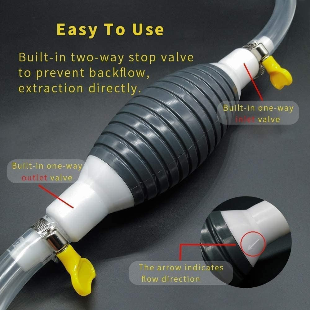 Multifunction Liquid Sucker Pump, Manual Fuel Transfer Pump