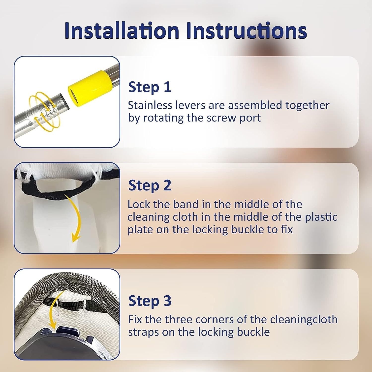 Triangle Twister Mop 360° Rotating Mop
