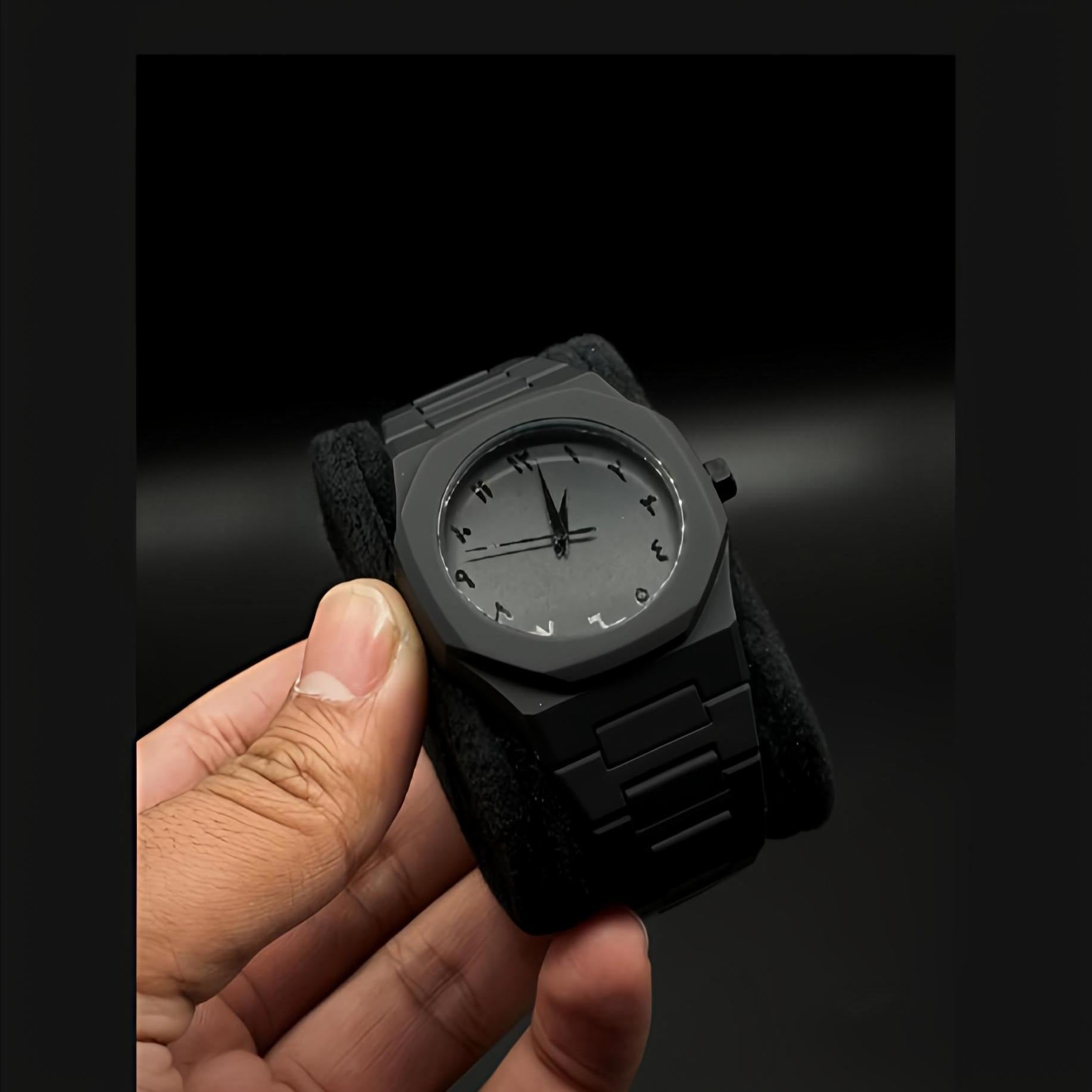 Aura watch 2025 New Arabic Aura Watch Black Modern