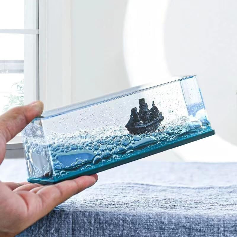 Titanic Cruise Ship Unsinkable Fluid Drip Bottle Decoration