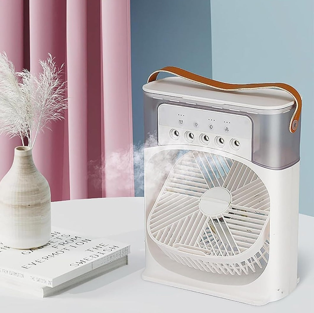 Mini Frost Fan, Portable Air Conditioner AC Cooler Humidifier
