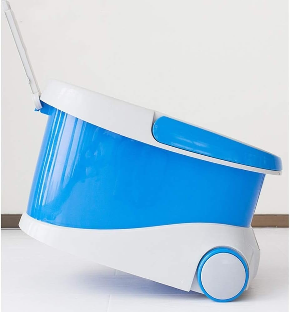 Spin Mop and Bucket - Hand-Free Wringing Floor Cleaning Mop
