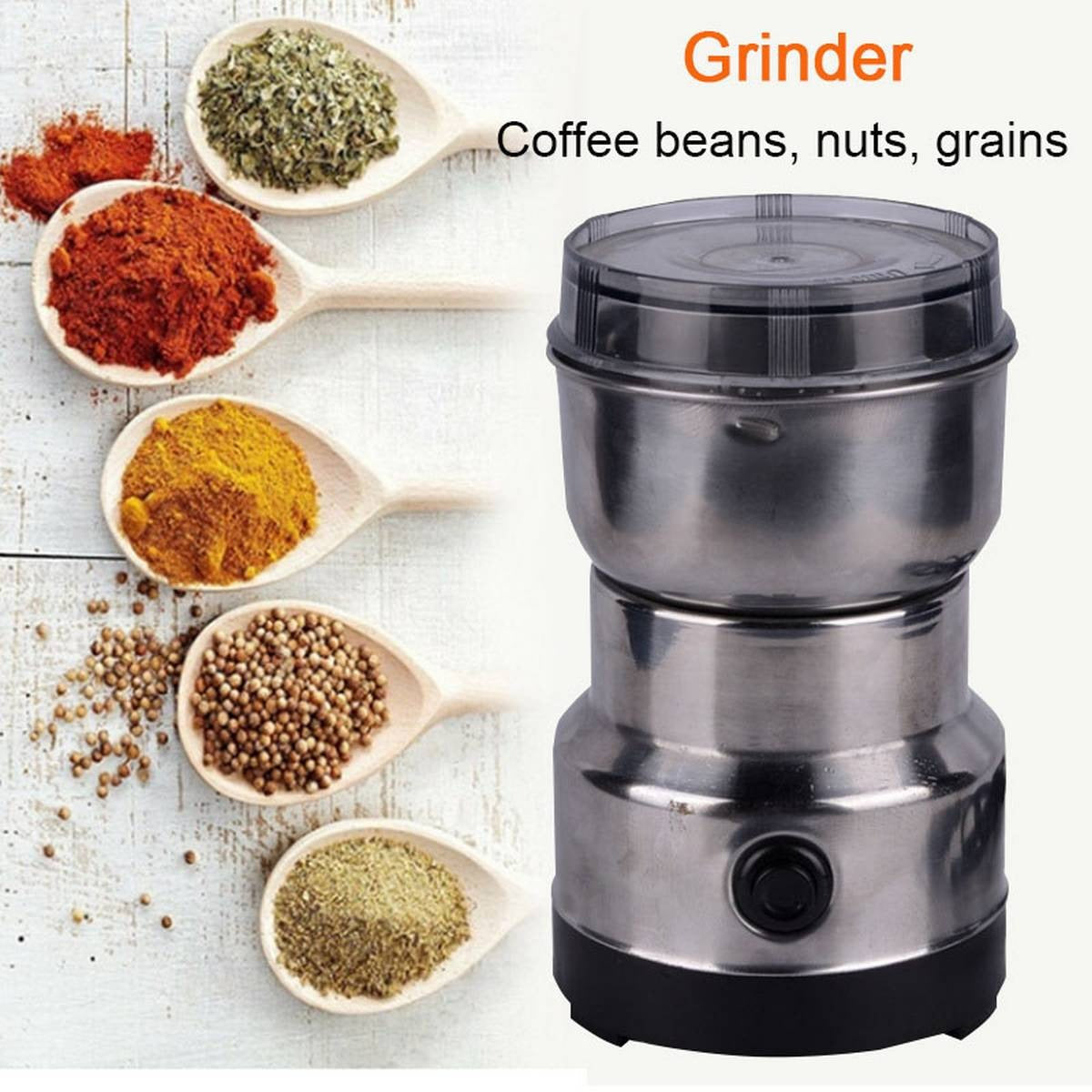 Mini Electric Grinder Stainless Steel Grinder For Coffee beans