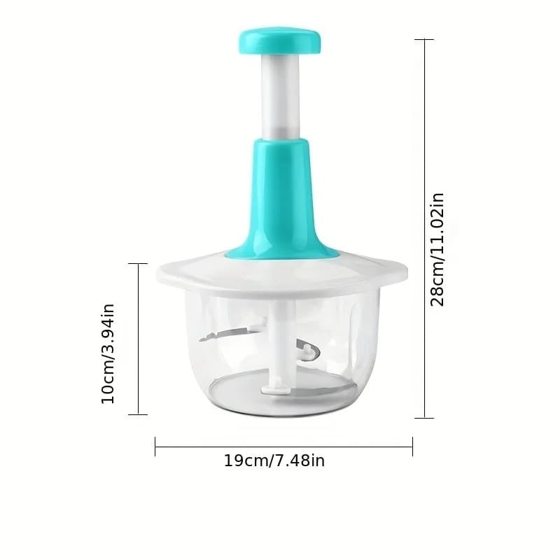 Hand Pat Food Processor Eater / Chopper Cutter