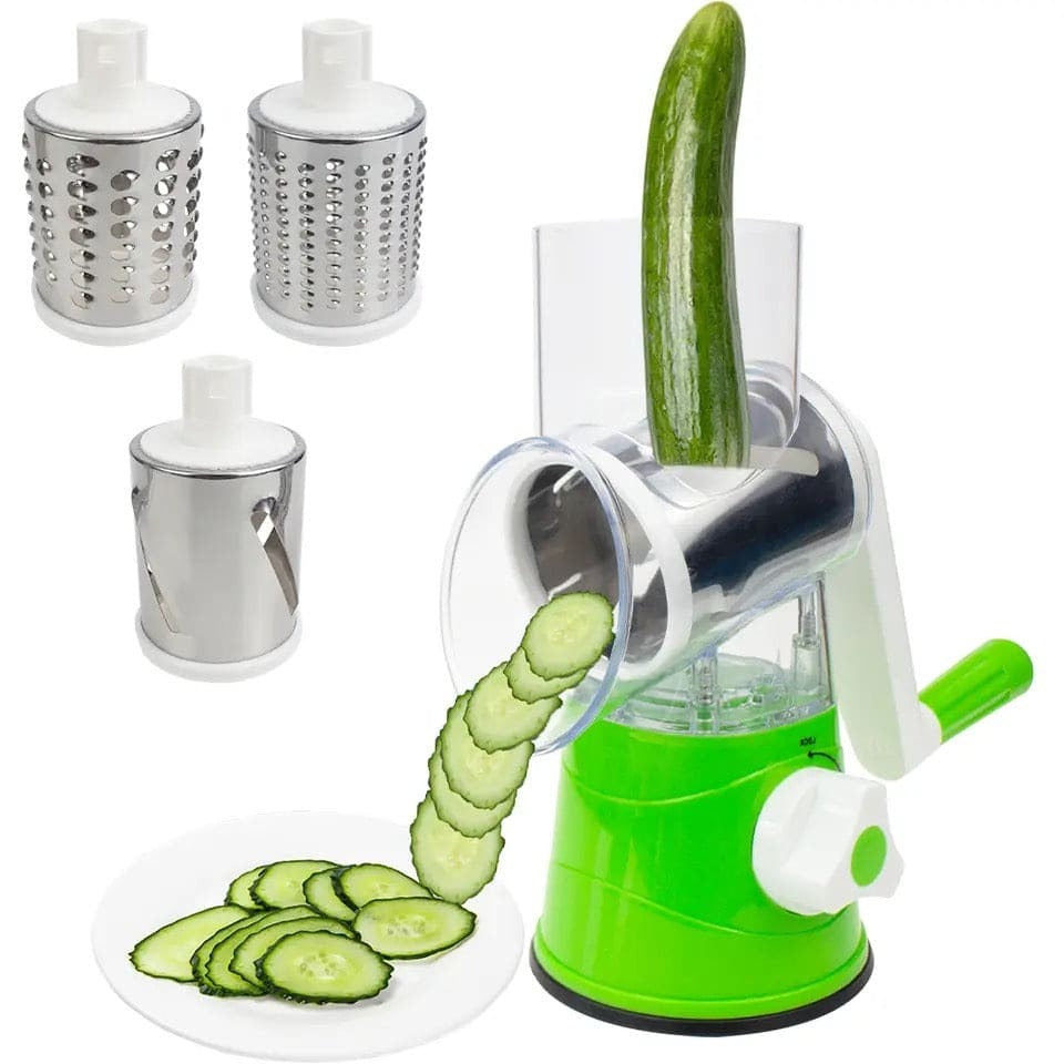 Multifunctional Roller Vegetable Cutter, 3 In 1 Vegetable Slicer And Cutter,