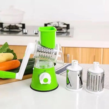 Multifunctional Roller Vegetable Cutter, 3 In 1 Vegetable Slicer And Cutter,