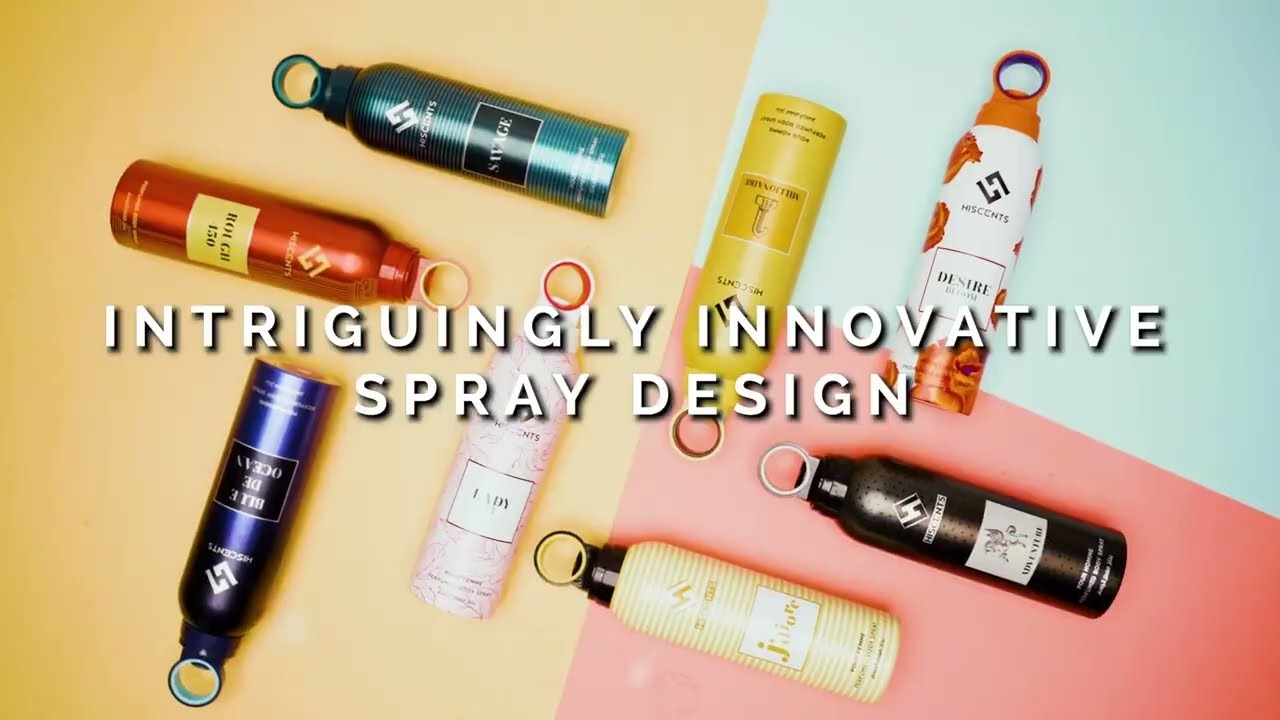 Hiscents 7 Body Spray Collection – For Every Mood &amp; Moment