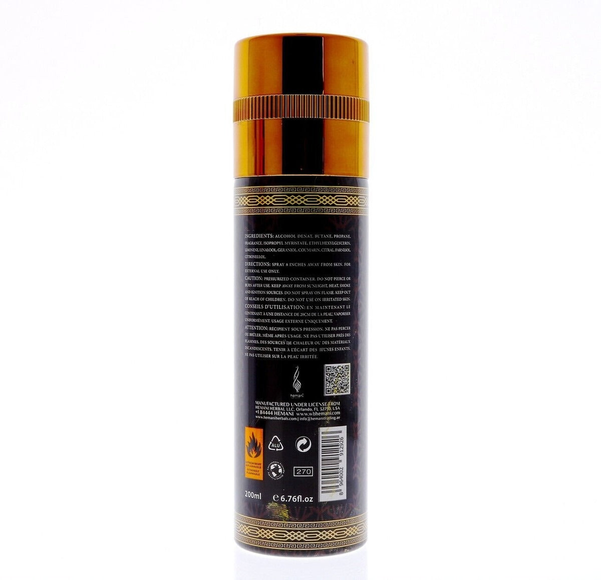 Sheikh Al Arab Body Spray – 200ml