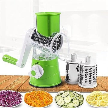 Multifunctional Roller Vegetable Cutter, 3 In 1 Vegetable Slicer And Cutter,